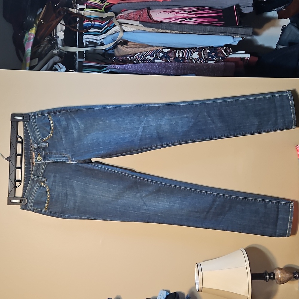 Tory Burch Super Skinny Jeans-NWOT - Picture 2 of 15